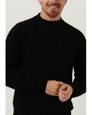 Anerkjendt Pullover Akrico Lambswool Knit Herren - Schwarz