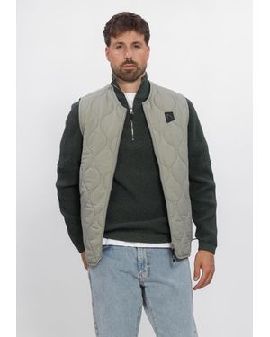 Chasin' Herren Jacken Cloud Vest - Grau
