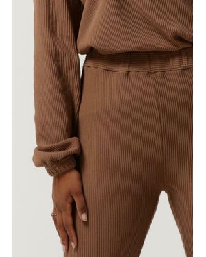 Simplee Schlaghose Flair Jer-Org-Cot-22-3 Damen - Braun