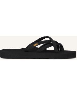 Teva Damen Pantoletten W Olowahu - Schwarz