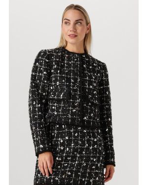 Y.A.S Damen Blazers Yasvalenda Ls Tweed Jacket - Schwarz