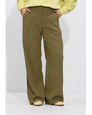 Another Label Damen Jeans Alemmy Pants - Grün