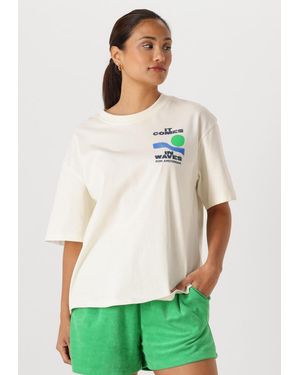 Pom Damen Tops & T-Shirts Tshirt Oversized - Grün