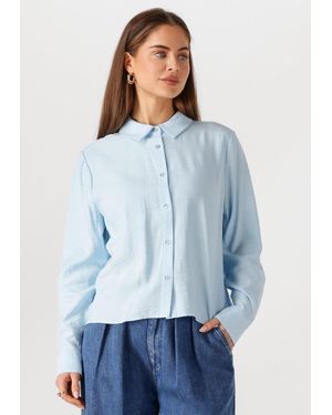 Modström Damen Blusen Hudgesmd Shirt - Blau