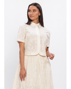 Liu Jo Damen Blusen Camica Ts M/L - Weiß