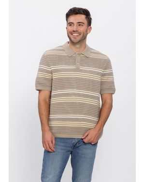 Levi's Herren Polos & T-Shirts Laguna Sweater Polo - Natur