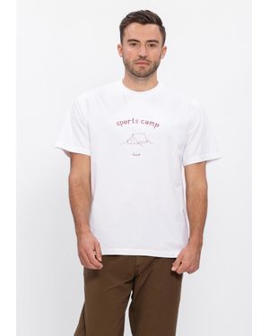 Forét Herren Polos & T-Shirts Sports T-Shirt - Weiß