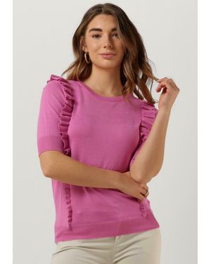 Minus Damen Tops & T-Shirts Vesia Knit T-Shirt - Pink