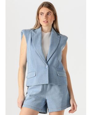 EST'SEVEN Damen Blazers Alexander Blazer - Blau