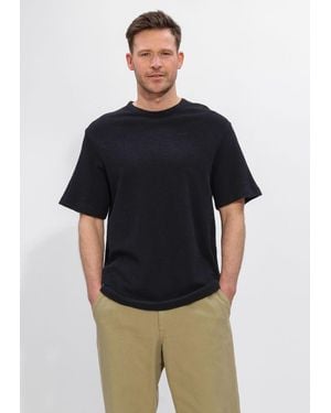 Forét Herren Polos & T-Shirts Fir T-Shirt - Blau