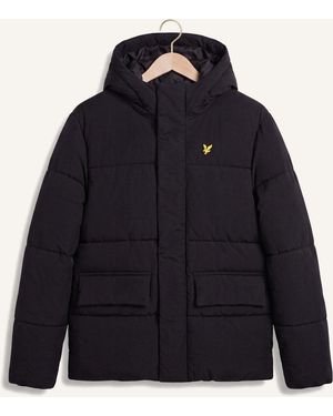 Lyle & Scott Jungen Jacken Nylon Padded Coat - Blau