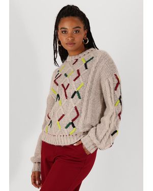 Pom Damen Pullover & Cardigans Cable - Rot