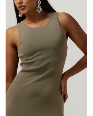 Gestuz Midikleid Briellegz Sl Rib Dress - Grün