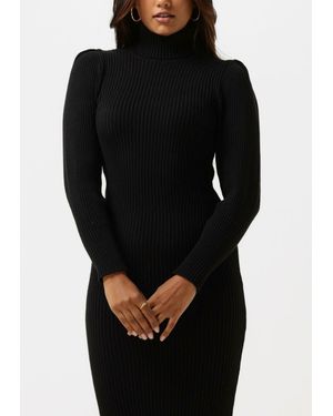 Ibana Maxikleid Dantra - Schwarz