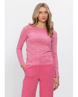 Ydence Damen Tops & T-Shirts Top Loiza - Pink