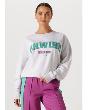 Pom Damen Pullover & Cardigans Sweater Unwind - Grau