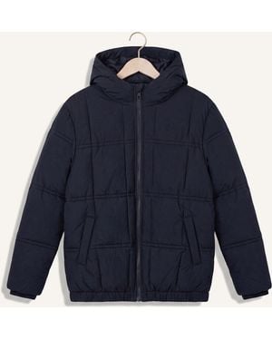 Lyle & Scott Jungen Jacken Tonal Eagle Padded Coat - Blau