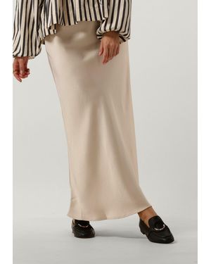 Neo Noir Damen Röcke Vicky Heavy Sateen Skirt - Natur