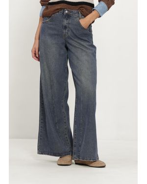 Object Damen Jeans Objdipsy Mw Lo Long Jeans 146 - Blau