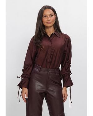 Aaiko Damen Blusen Marel Lyo 512 - Lila