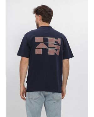Chasin' Herren Polos & T-Shirts Reco - Blau