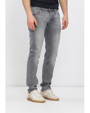 Pure Path Herren Jeans The Jone Skinny Fit Jeans - Grau
