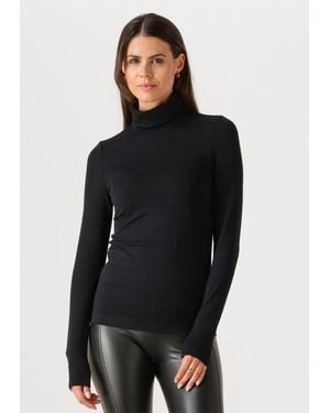 Wolford Damen Tops & T-Shirts Aurora Top Long Sleeve - Schwarz