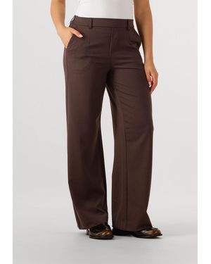 Object Damen Hosen Objlisa Wide Pant - Braun