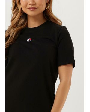 Tommy Hilfiger Minikleid Tjw Xs Badge Tee Dress - Schwarz