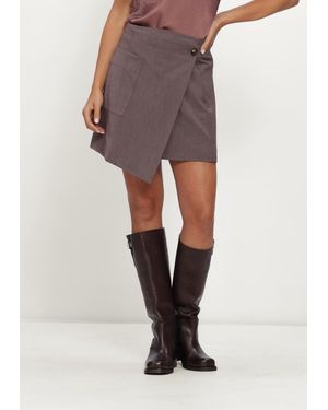 Object Damen Röcke Objlisa Re Wrap Skirt - Mehrfarbig