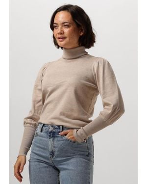 Notre-v Damen Pullover & Cardigans Basic Knit Blouse - Natur