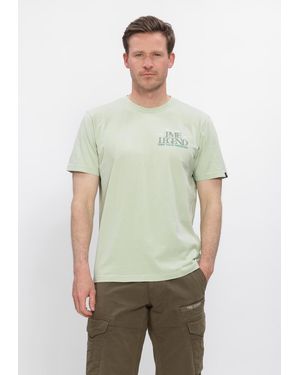 PME LEGEND Herren Polos & T-Shirts Short Sleeve R-Neck Small Art Package B+T Only - Grün