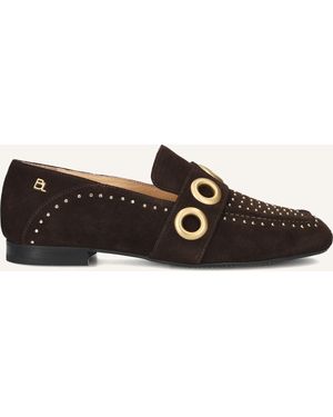 Babouche Damen Loafer Shelly - Schwarz