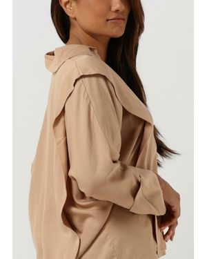 Simplee Bluse Leona Wv-lyocel-22-3 - Natur