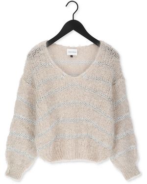 American Dreams Pullover Katie Ls Knit - Natur