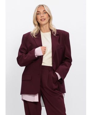 Studio Amaya Damen Blazers Haven Blazer - Rot