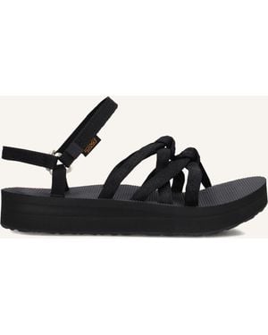 Teva Damen Sandalen Midform Kena Slim - Schwarz