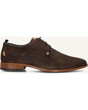 Rehab Herren Business Schuhe Greg Wall - Schwarz