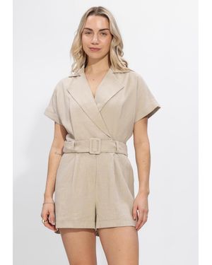 Notre-v Damen Jumpsuits Nv-Hennika - Natur