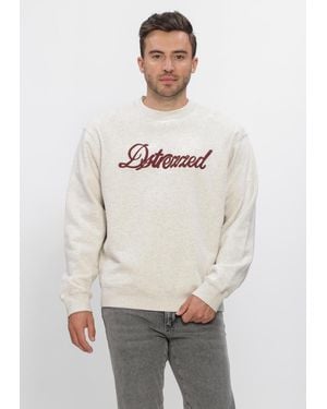 Dstrezzed Herren Pullover & Cardigans Ds_Nikol Crew - Natur