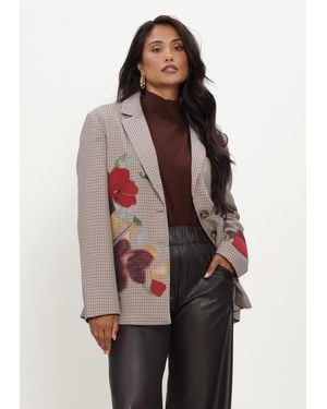 Caroline Biss Damen Blazers 4839 - Natur
