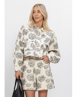 Amaya Amsterdam Damen Jacken Myra Jacket - Natur