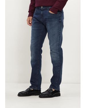 Tommy Hilfiger Herren Jeans Scanton Slim Dj1268 - Blau