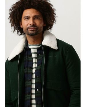 Colourful Rebel Jack Chase Contrast Collar Jacket - Schwarz
