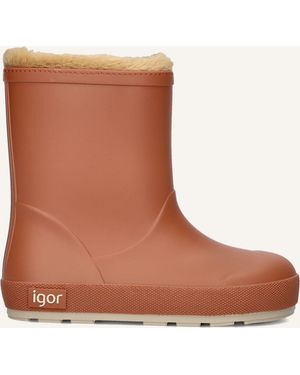IGOR Mädchen Stiefel Yogi Dk Borreguito - Braun