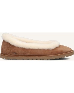 UGG Damen Ballerinas Zora Ballet Flat - Schwarz