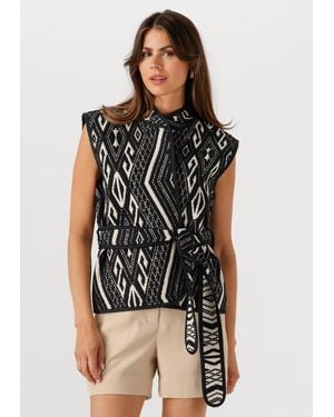Minus Damen Blazers Wendi Reversible Vest - Schwarz