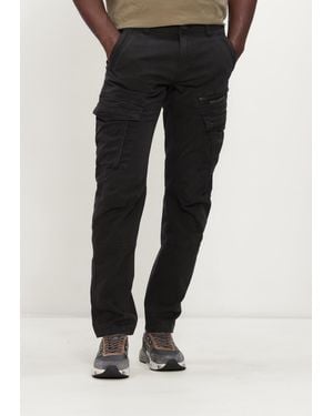PME LEGEND Herren Hosen Nordrop Cargo 3.0 Stretch Twill - Schwarz