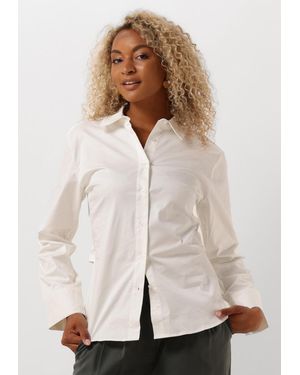 Modström Damen Blusen Harrisonmd Long Shirt - Weiß