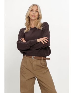 WITHBLACK Damen Pullover & Cardigans Wblmargot Ls Pullover - Mehrfarbig
